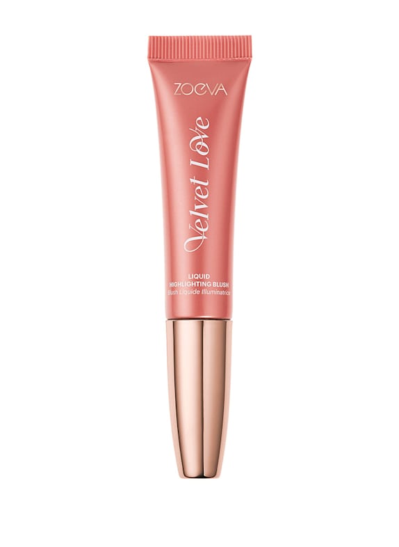 ZOEVA VELVET LOVE LIQUID HIGHLIGHTING BLUSH PEACH NECTAR