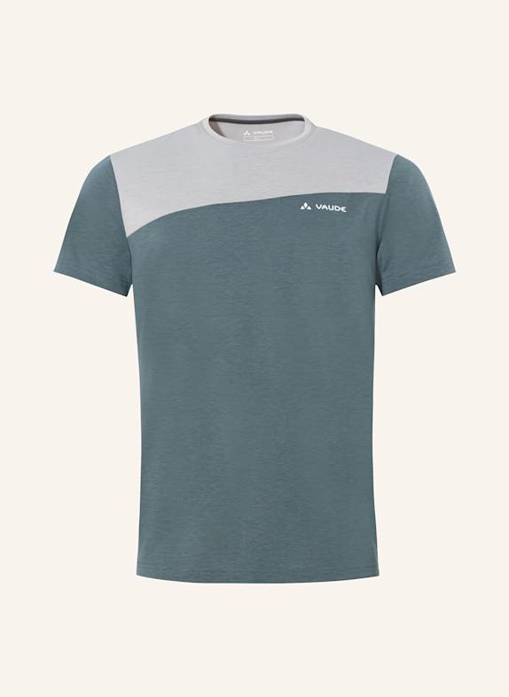 VAUDE T-Shirt SVEIT PETROL/ HELLBLAU