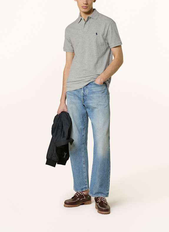 POLO RALPH LAUREN Piqué poloshirt Custom Slim Fit LICHTGRIJS