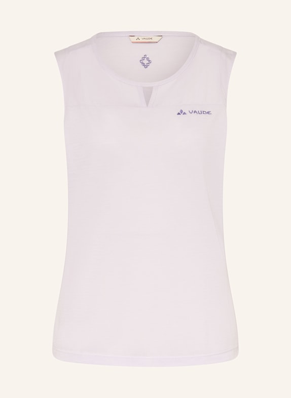 VAUDE Tanktop SKOMER HELLLILA