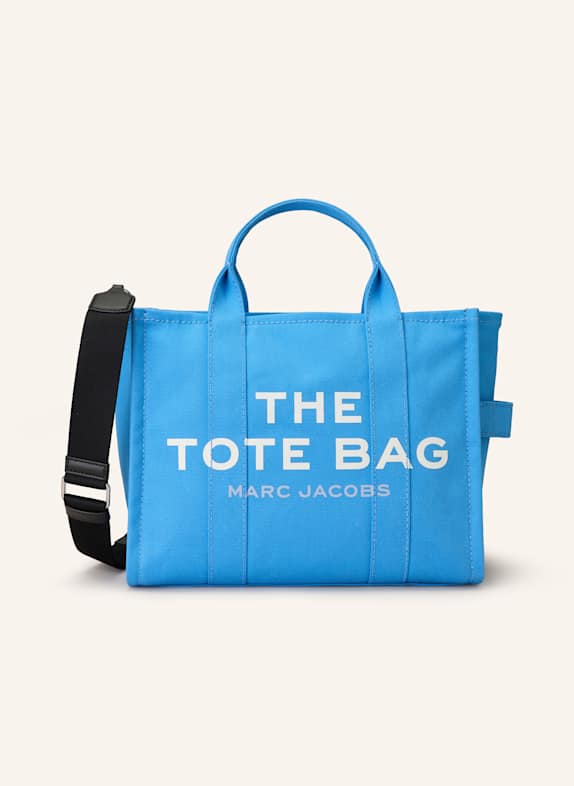 MARC JACOBS Shopper THE MEDIUM TOTE BAG CANVAS BLAU