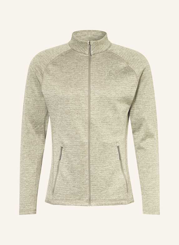 odlo Bunda Midlayer TENCIA ZELENÁ/ REŽNÁ