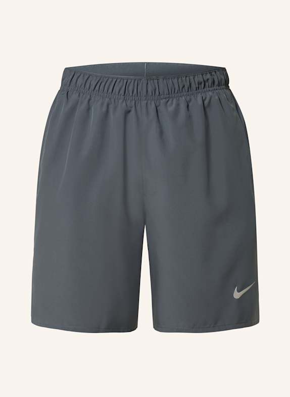 Nike 2-in-1-Laufshorts DRI-FIT CHALLANGER BLAUGRAU