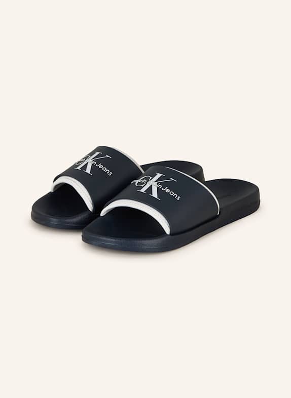 Calvin Klein Klapki GRANATOWY