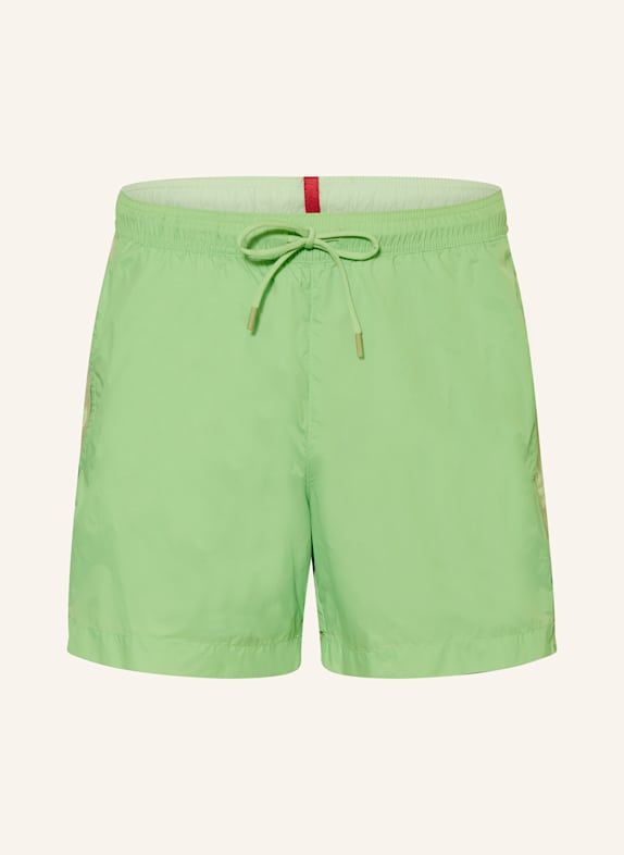 HUGO Badeshorts FAB HELLGRÜN