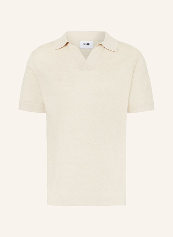 NN.07 Strick-Poloshirt RYAN BEIGE