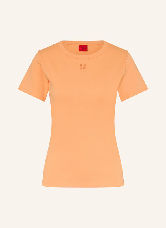 HUGO T-Shirt DELORIS HELLORANGE