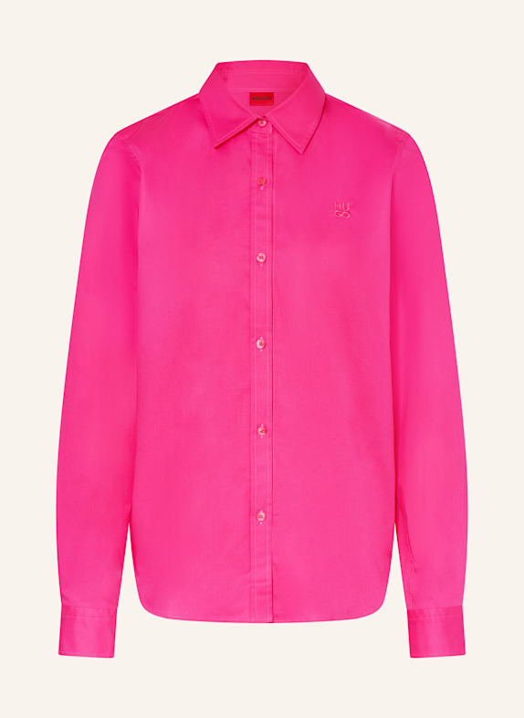 HUGO Shirt blouse THE ESSENTIAL SHIRT PINK