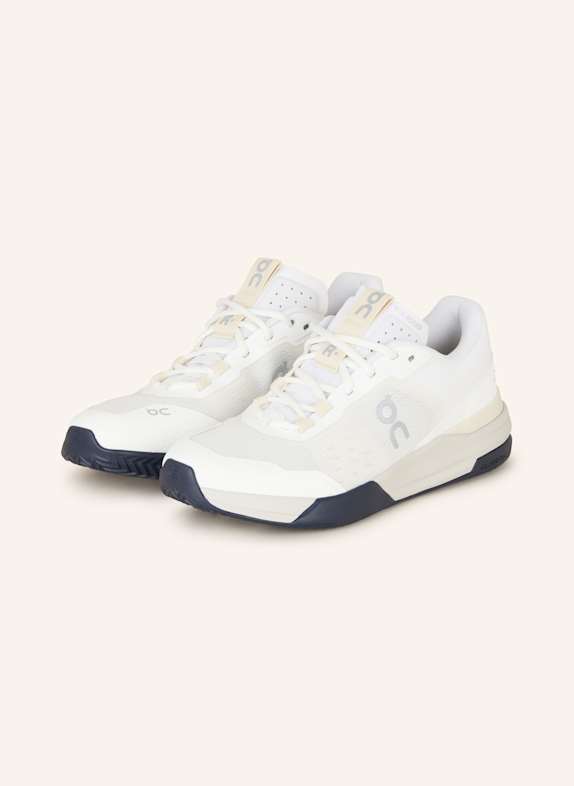 On Tennisschuhe THE ROGER ADVANTAGE PRO CLAY WEISS/ CREME