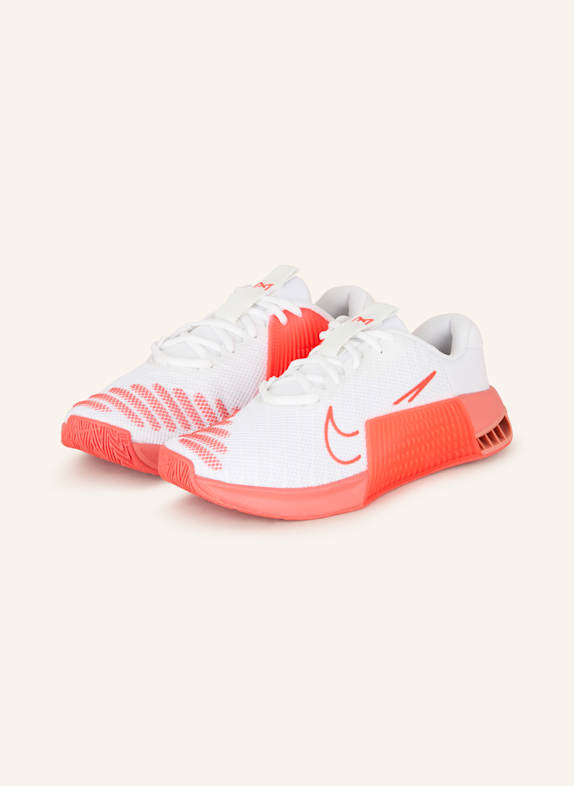 Nike Fitnessschuhe METCON 9 WEISS/ NEONROT