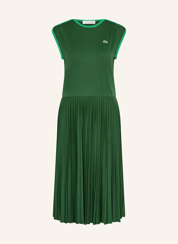 LACOSTE Kleid DUNKELGRÜN