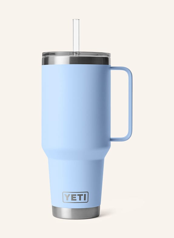 YETI Thermos mug RAMBLER® LIGHT BLUE/ SILVER