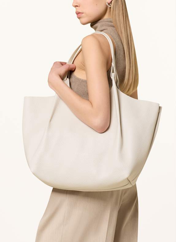 GIANNI CHIARINI Sac à bandoulière DUA XL avec pochette CRÈME