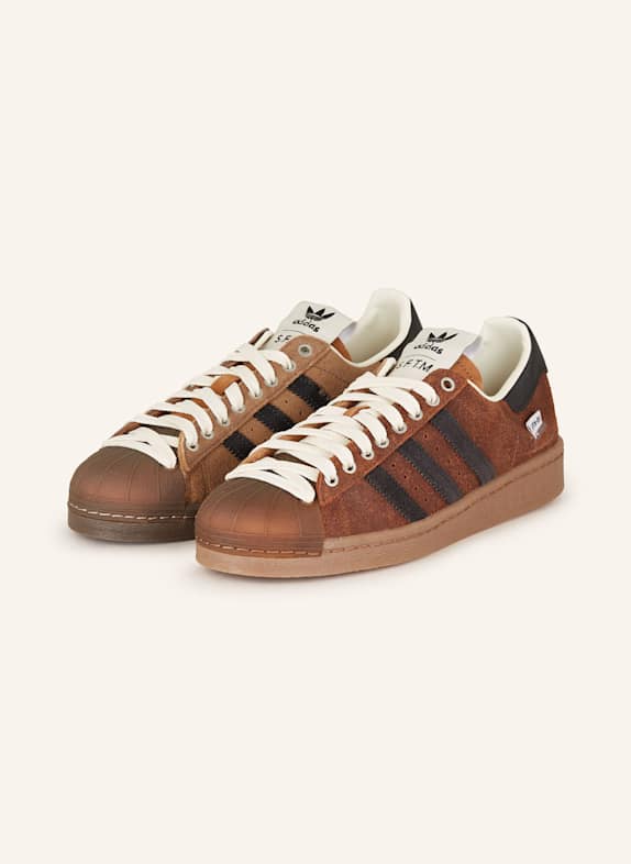adidas Originals Sneaker SUPERSTAR 82 SFTM DUNKELBRAUN/ SCHWARZ