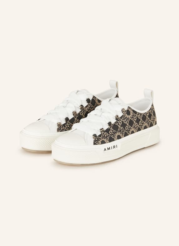 AMIRI Sneaker MA QUAD JACQUARD COURT LOW SCHWARZ/ WEISS