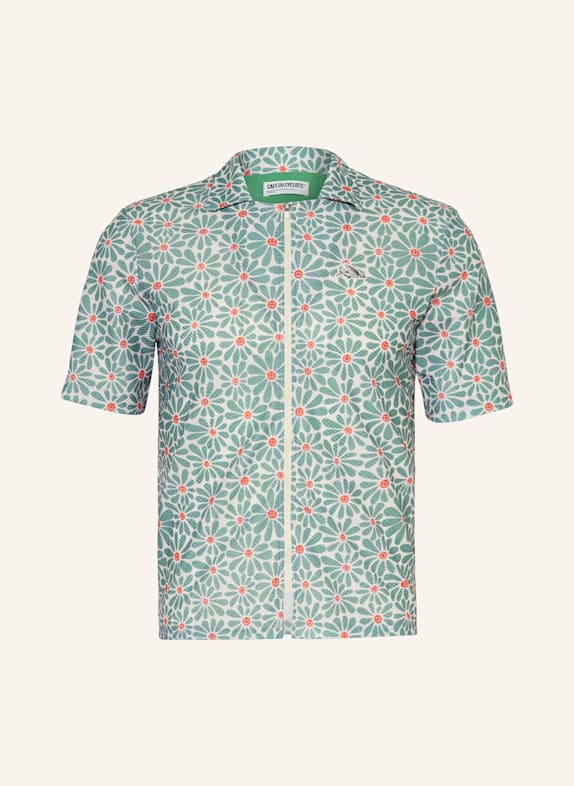 CAFÉ DU CYCLISTE Radtrikot CLAUDINE U CREME/ BLAUGRAU/ ORANGE