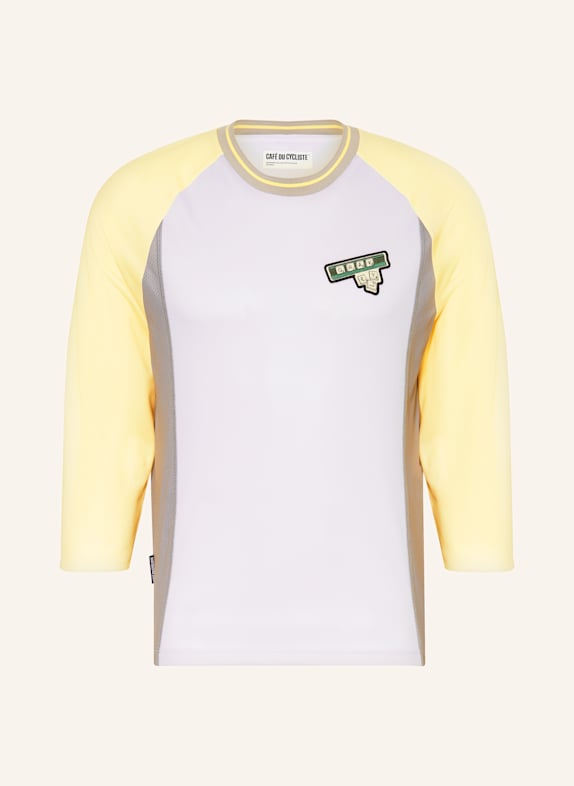 CAFÉ DU CYCLISTE Radshirt BARBARA HELLGRAU/ GELB/ TAUPE