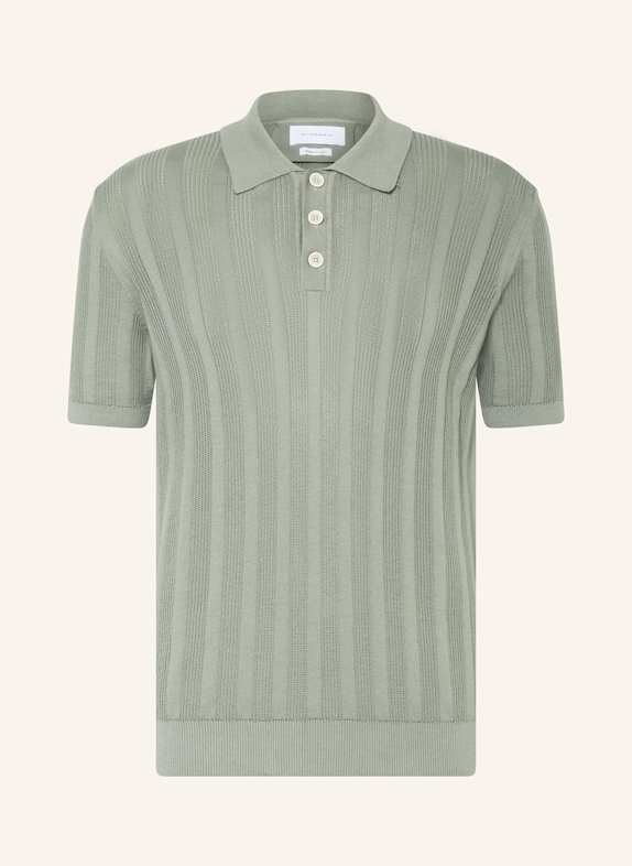 BALDESSARINI Strick-Poloshirt MINT