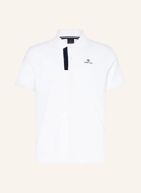 FIRE+ICE Koszulka polo z piki RAMON4 BIAŁY