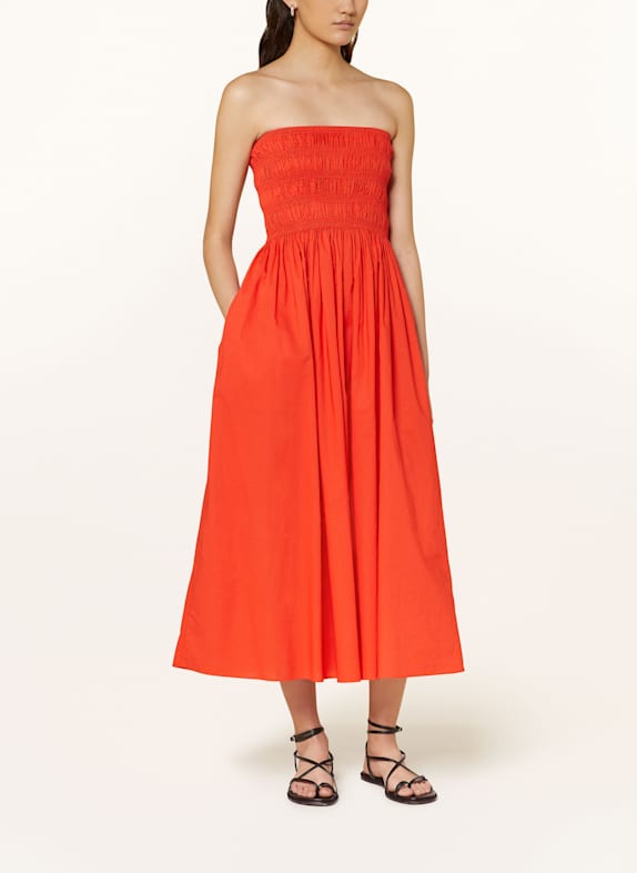 Juvia Off-Shoulder-Kleid PRISCILLA ROT