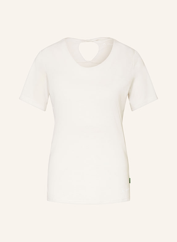 VAUDE T-Shirt SKOMER HIKING II CREME/ NUDE
