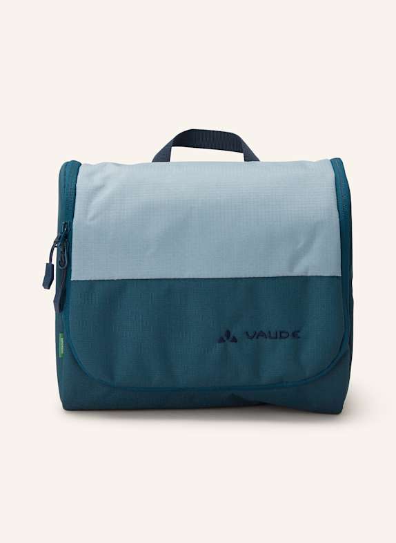 VAUDE Kulturtasche WEGAWASH PETROL/ HELLBLAU