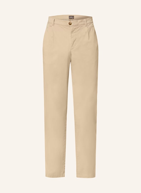 FYNCH-HATTON Chino Regular Fit HELLBRAUN