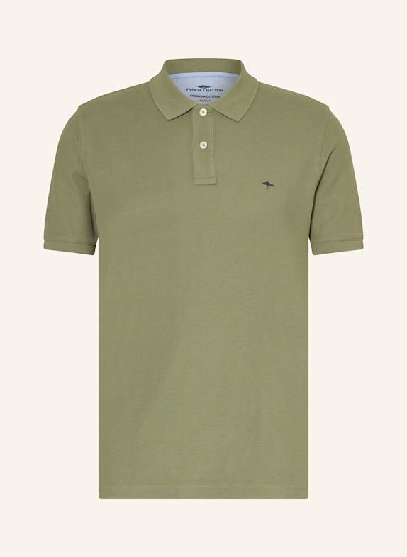 FYNCH-HATTON Piqué-Poloshirt OLIV