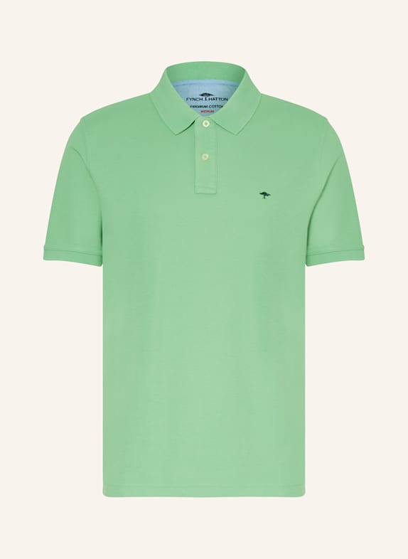 FYNCH-HATTON Piqué-Poloshirt HELLGRÜN