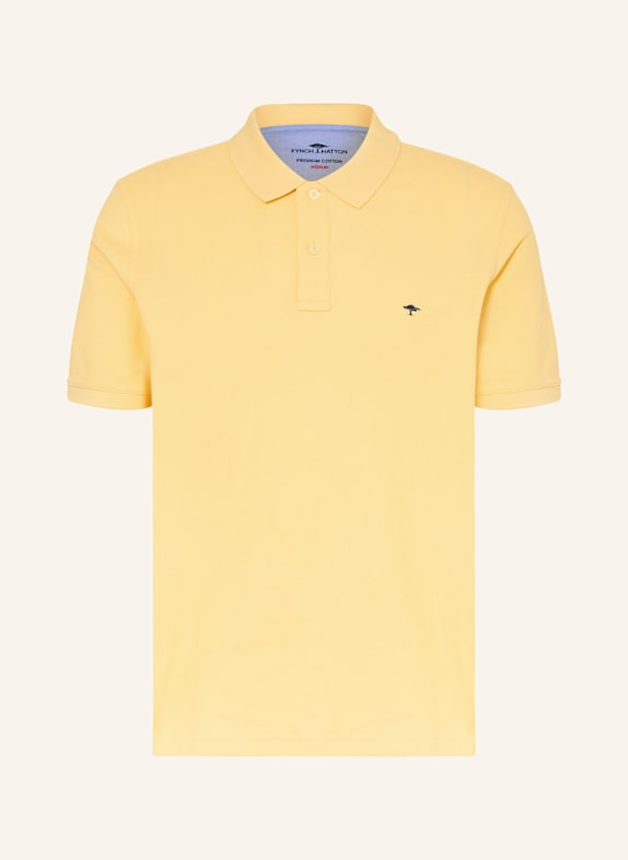 FYNCH-HATTON Piqué-Poloshirt GELB