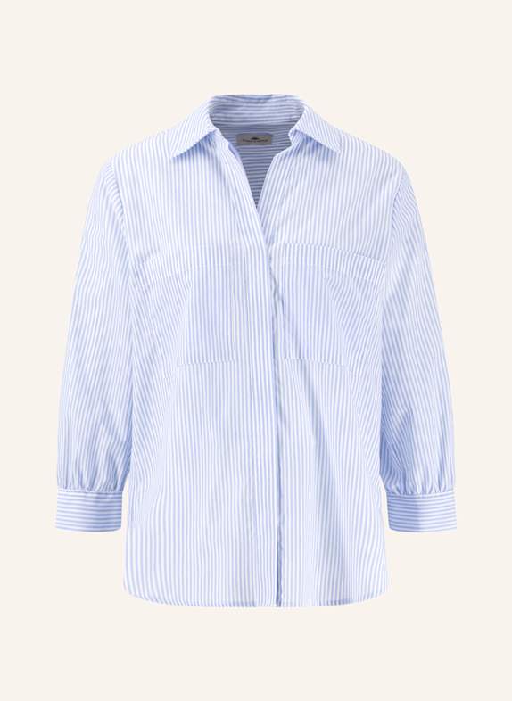 FYNCH-HATTON Bluse HELLBLAU/ WEISS