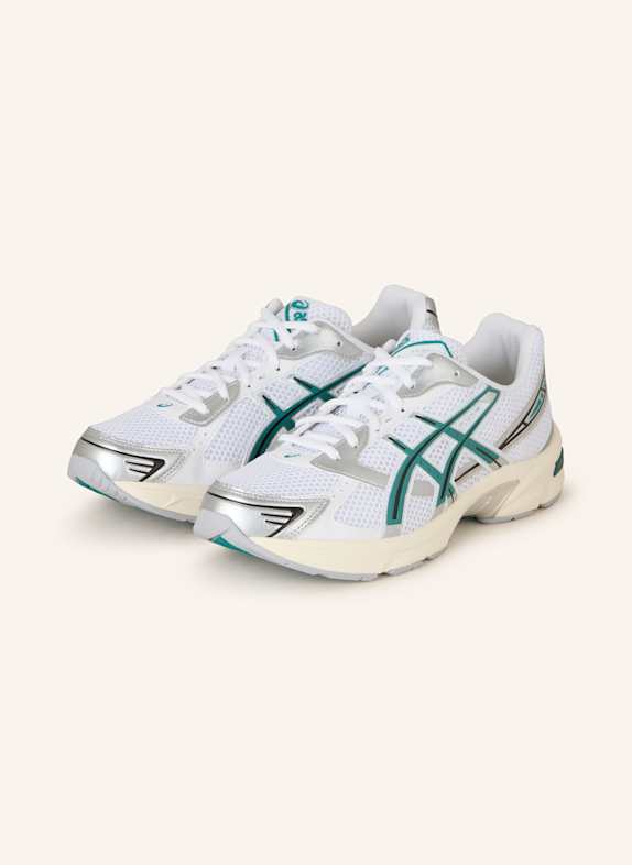 ASICS Sneakersy GEL-1130 BIAŁY/ PETROL/ SREBRNY