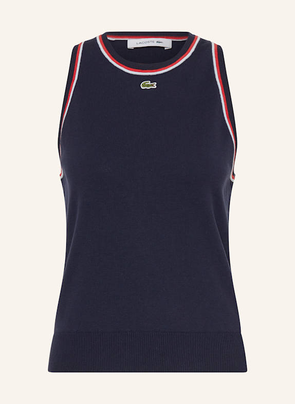 LACOSTE Stricktop DUNKELBLAU