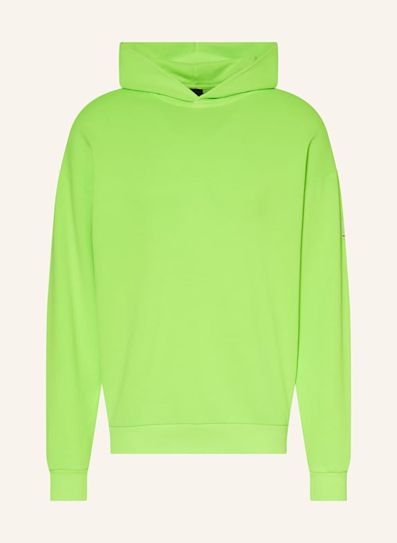 FIRE+ICE Hoodie ILAY NEONGRÜN