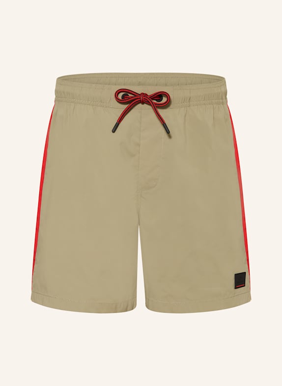 FIRE+ICE Badeshorts OLIV