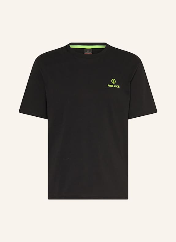 FIRE+ICE T-Shirt MICK3 SCHWARZ/ HELLGRAU