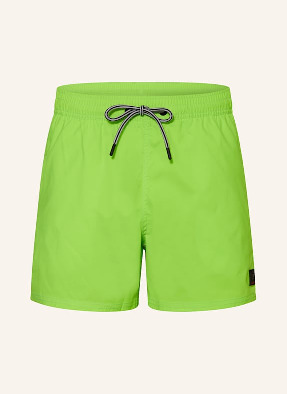 FIRE+ICE Badeshorts NEONGRÜN