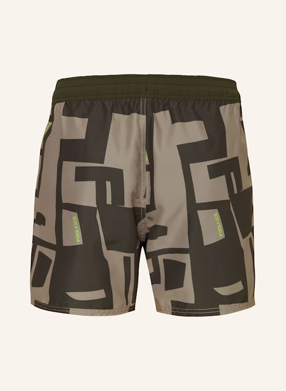 FIRE+ICE Short de bain NELSON2 OLIVE / KAKI