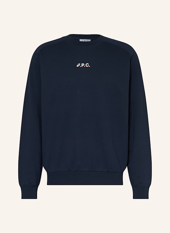 A.P.C. Sweatshirt DUNKELBLAU