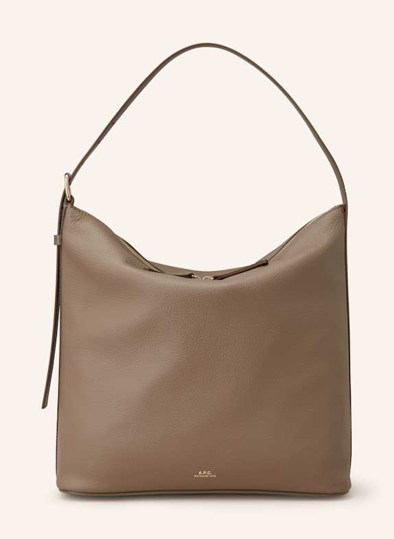 A.P.C. Hobo-Bag VERA TAUPE