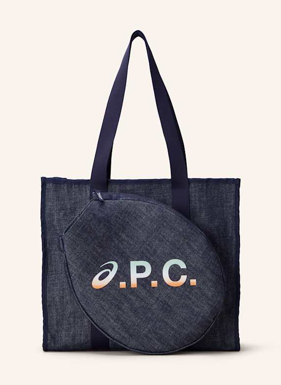 A.P.C. Shopper RAQUETTE DUNKELBLAU