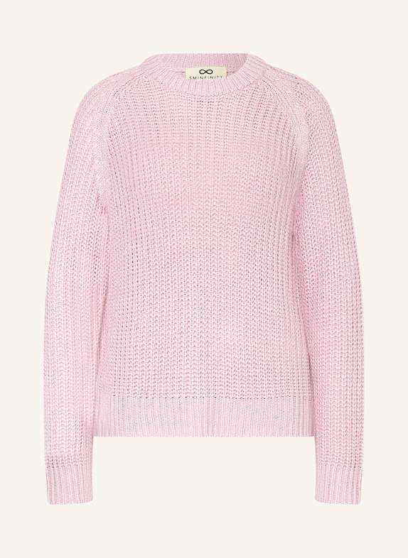 SMINFINITY Pullover aus Seide ROSA
