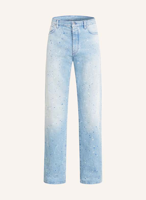 Off-White Jeans straight fit NAVY BLUE - MULTICOLOR