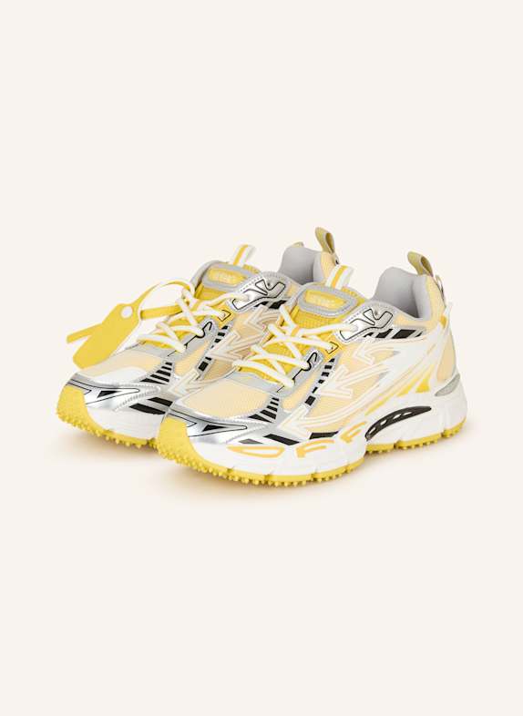 Off-White Sneaker OW BE RIGHT BACK GELB/ WEISS/ GRAU