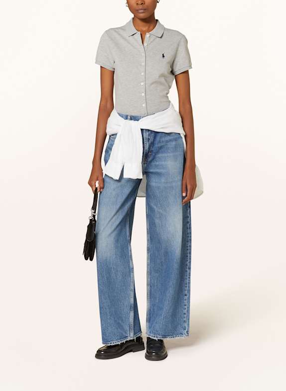 POLO RALPH LAUREN Wide Leg Jeans 001 CAY WASH