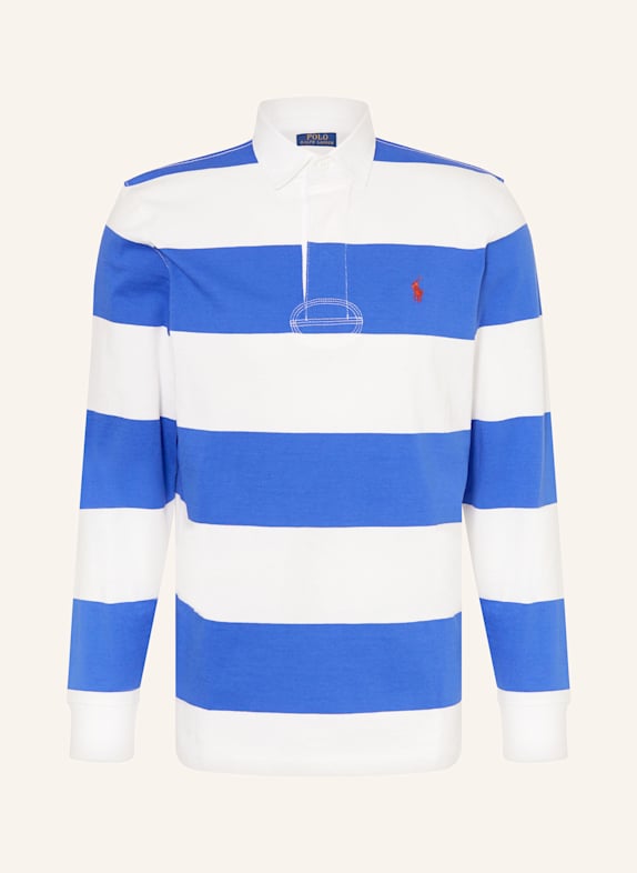 POLO RALPH LAUREN Koszula rugby classic fit NIEBIESKI/ BIAŁY