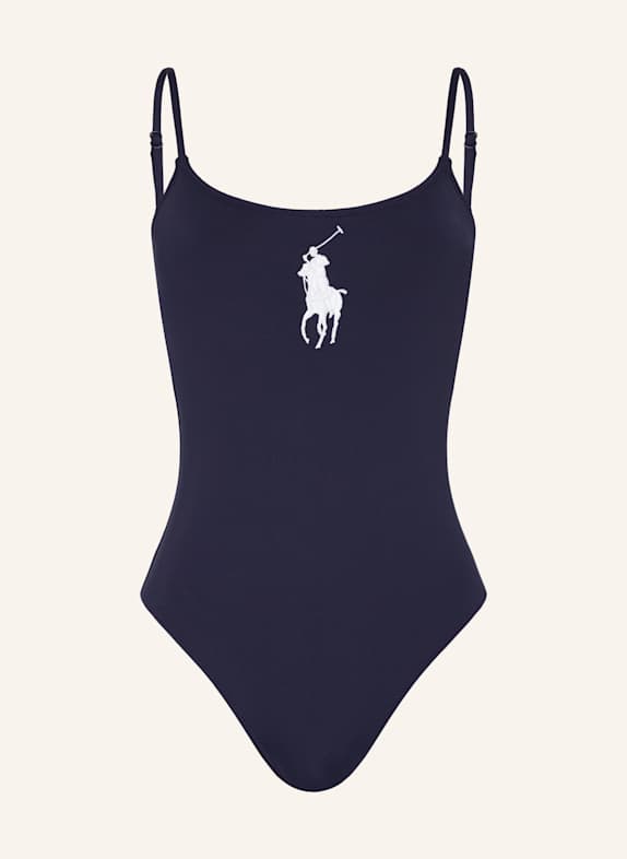 POLO RALPH LAUREN Strój kąpielowy LOGO ICONS  GRANATOWY
