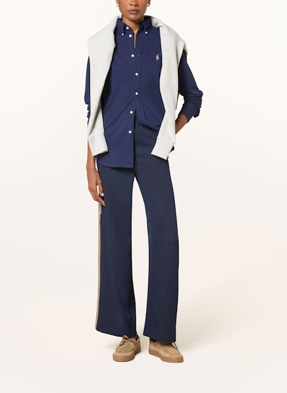 POLO RALPH LAUREN overhemdblouse DONKERBLAUW