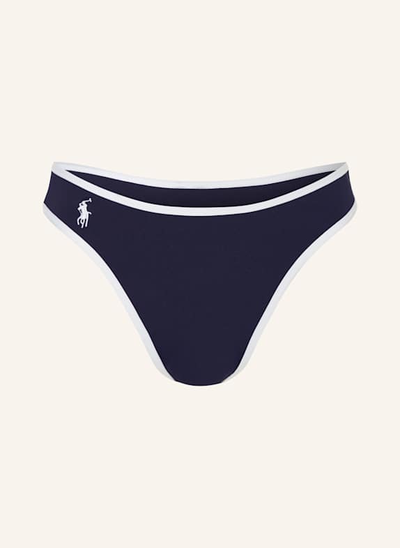 POLO RALPH LAUREN Dół od bikini basic LOGO ICONS GRANATOWY