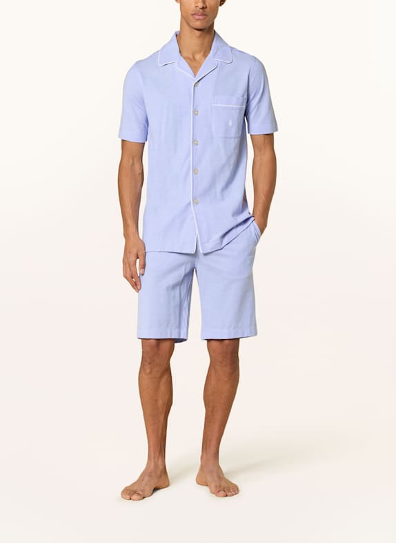 POLO RALPH LAUREN Shorty-pyjama LICHTBLAUW